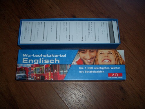 Wortschatzkartei englisch - wortschatzkartei,