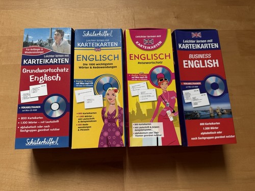 Englisch karteikarten lernbox - englisch,