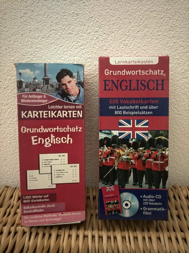 Englische lernkarteikarten - englische,